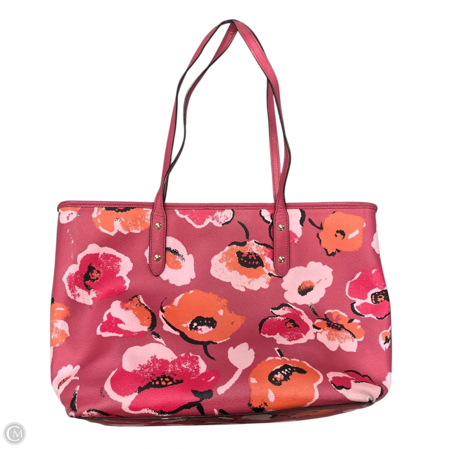 Tote Designer By Coach, Size: Large