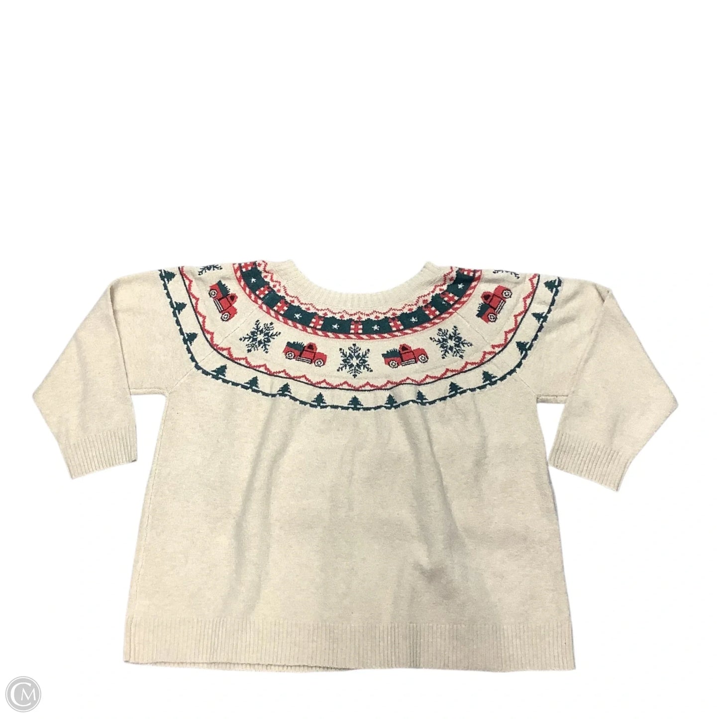 Sweater By Maurices In Beige, Size: 4x