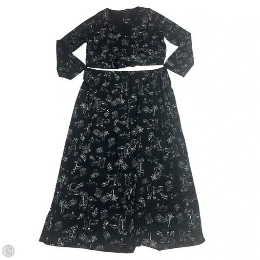 Pants Set 2pc By Torrid In Black & White, Size: 3x