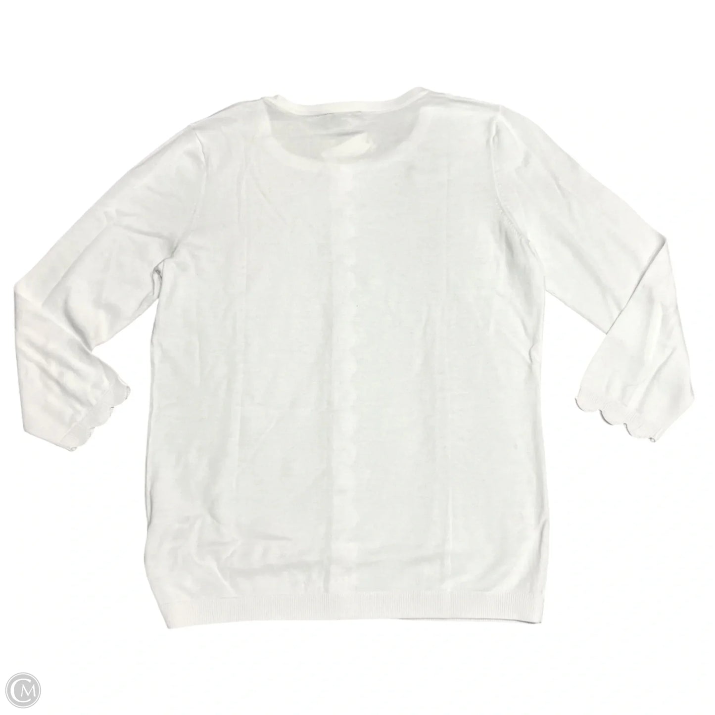 Cardigan By Talbots In White, Size: S