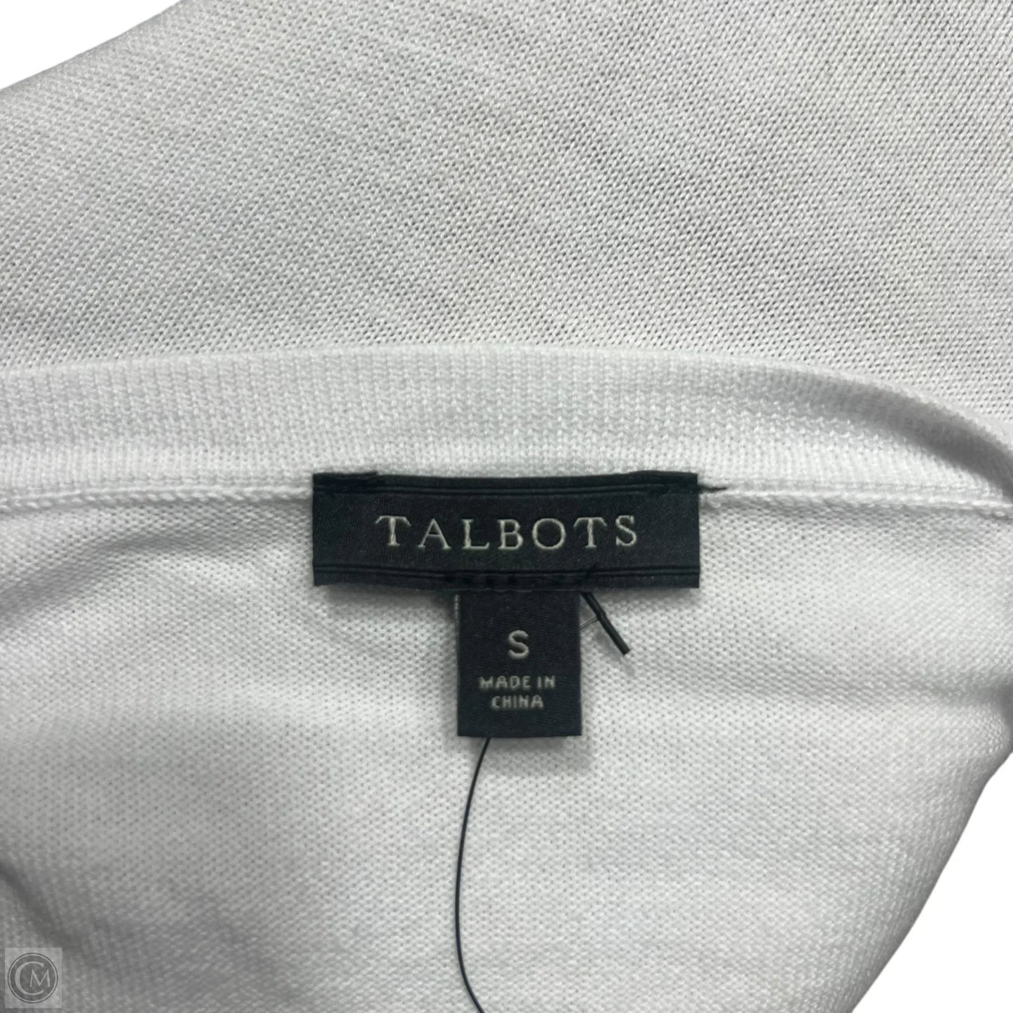 Cardigan By Talbots In White, Size: S