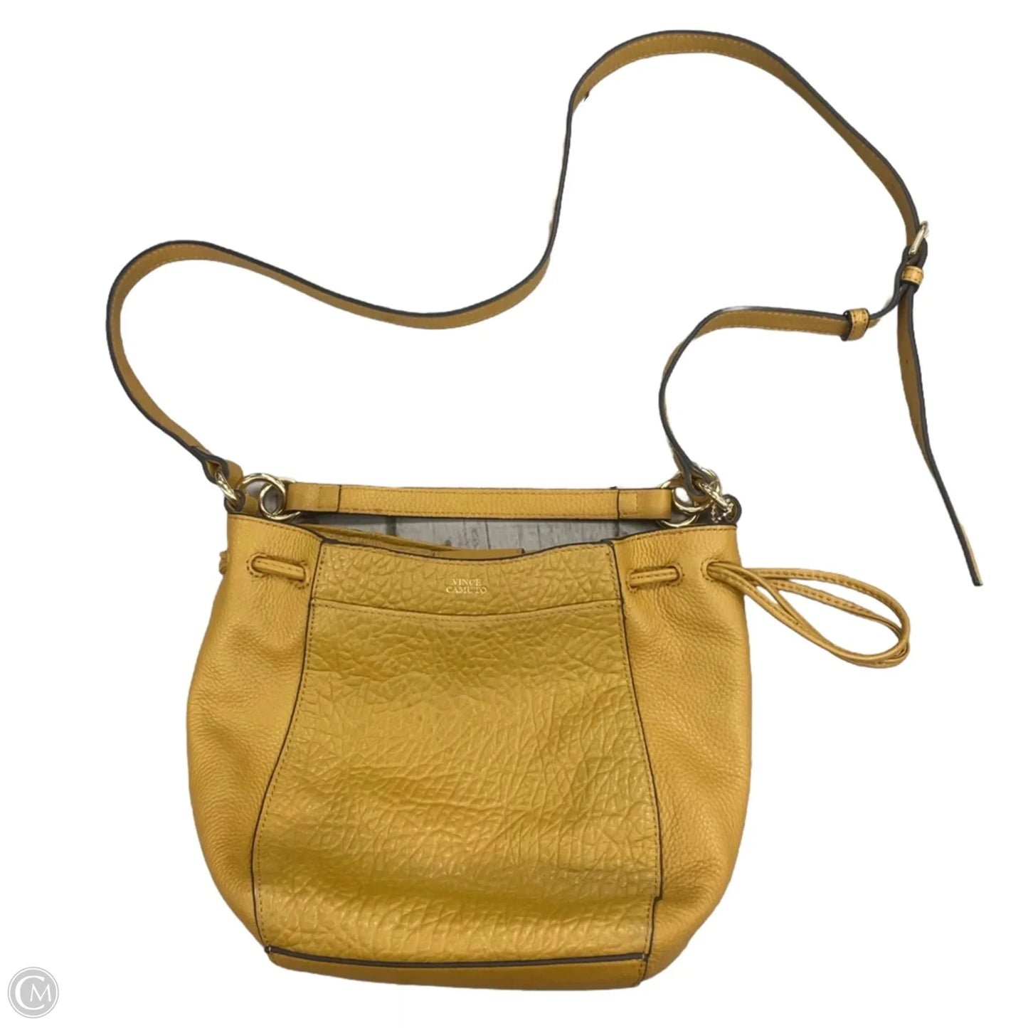 Crossbody Leather By Vince Camuto, Size: Medium