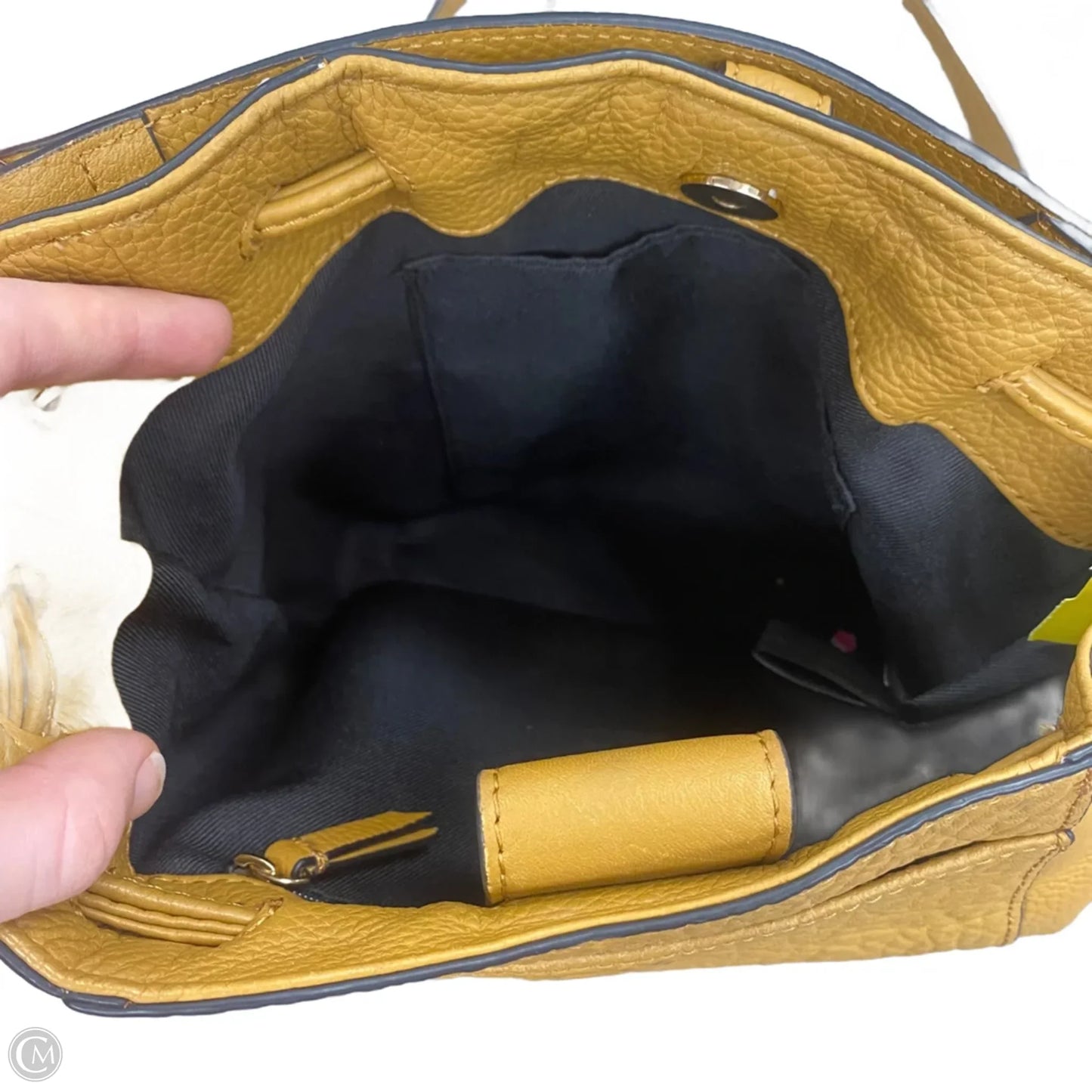 Crossbody Leather By Vince Camuto, Size: Medium