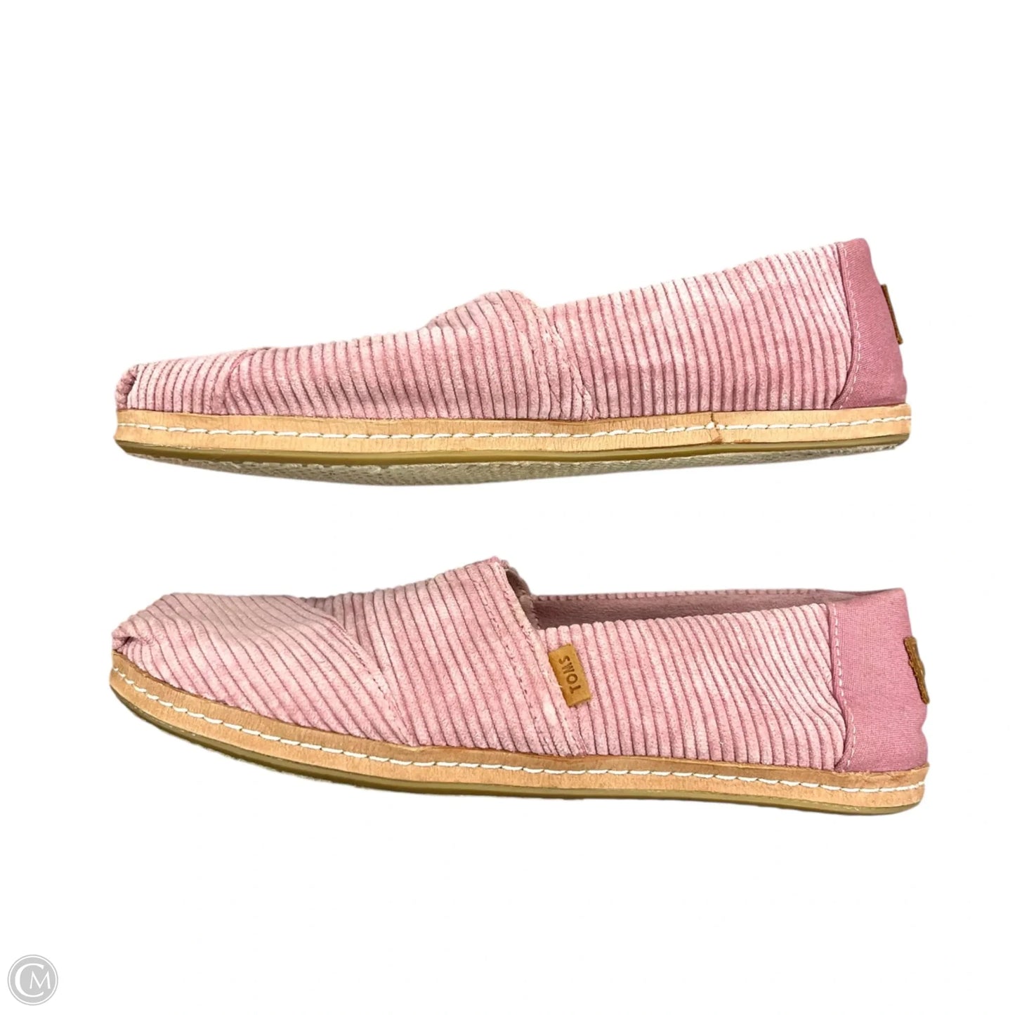 Shoes Flats By Toms In Pink, Size: 7.5