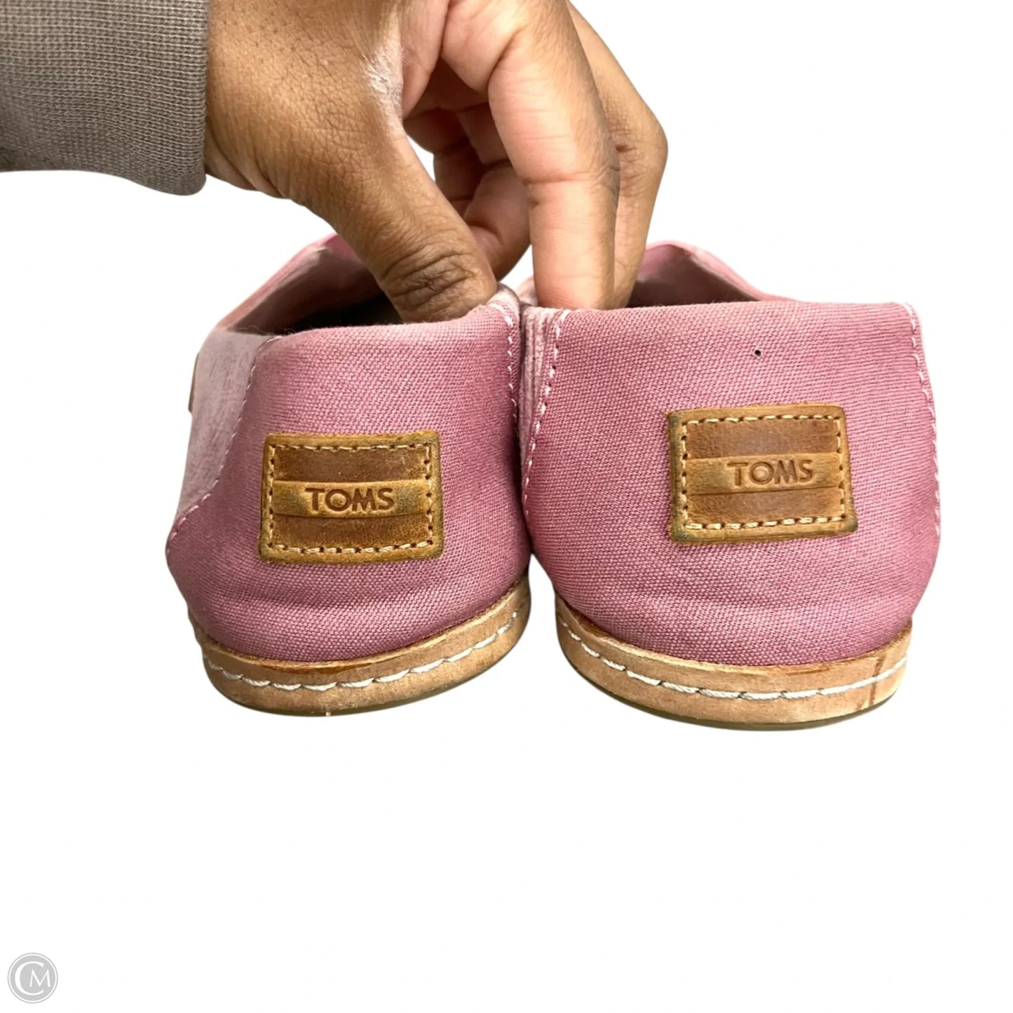 Shoes Flats By Toms In Pink, Size: 7.5