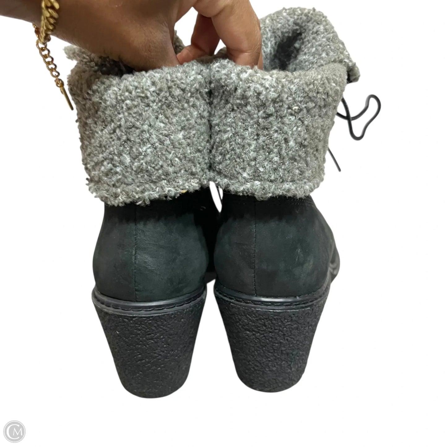 Boots Ankle Heels By Timberland In Black, Size: 8