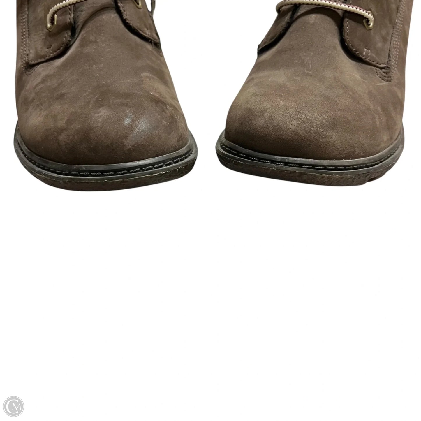 Boots Ankle Heels By Timberland In Brown, Size: 8.5