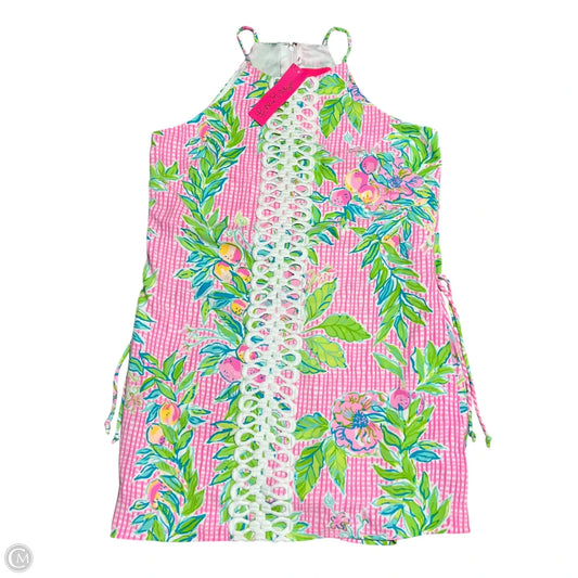 Romper Designer By Lilly Pulitzer In Tropical Print, Size: L