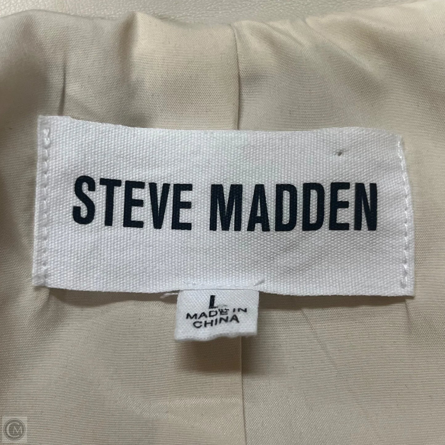Blazer By Steve Madden In Beige, Size: L