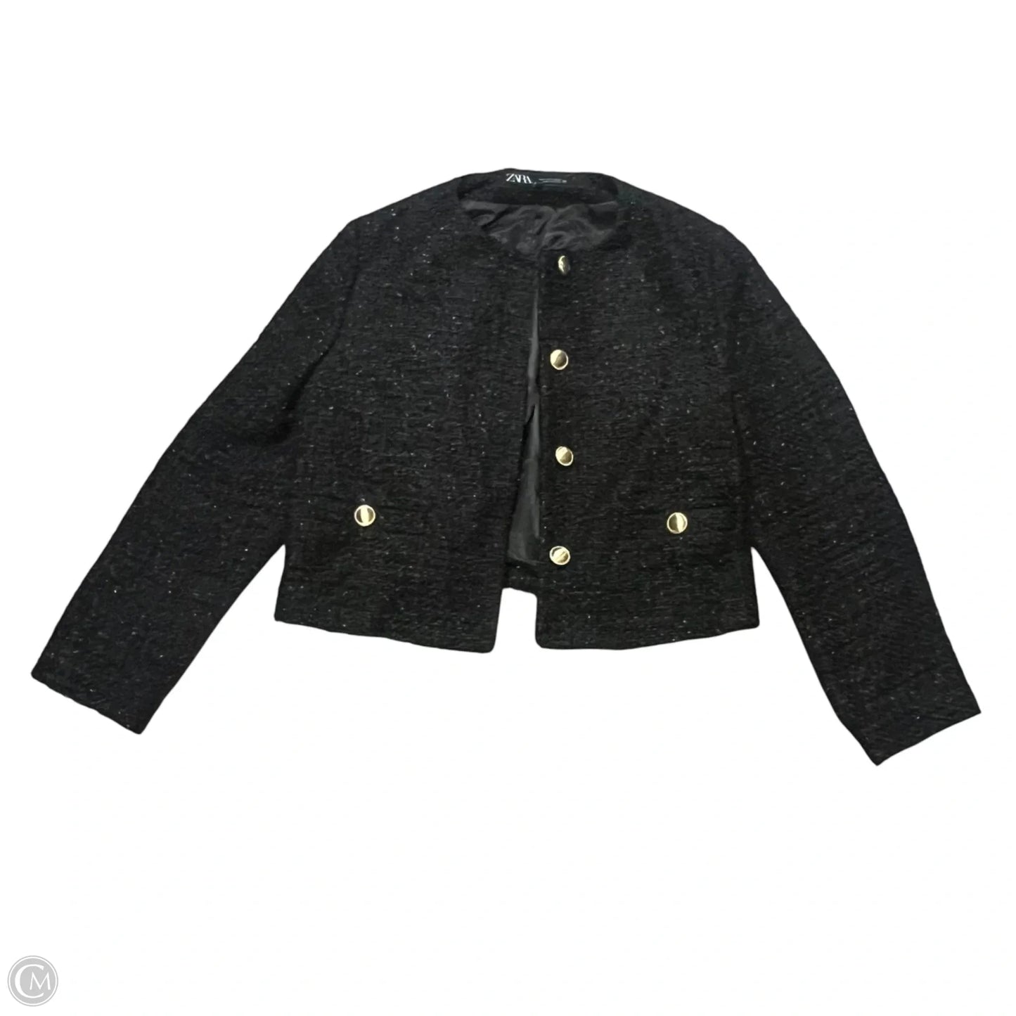 Blazer By Zara In Black, Size: L