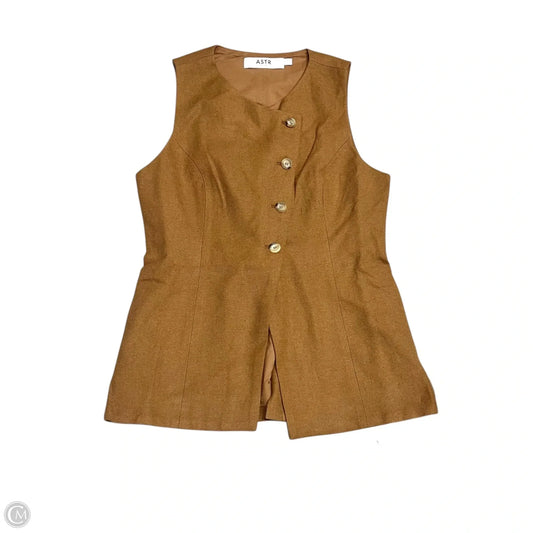 Vest Other By Astr The Label In Brown, Size: S