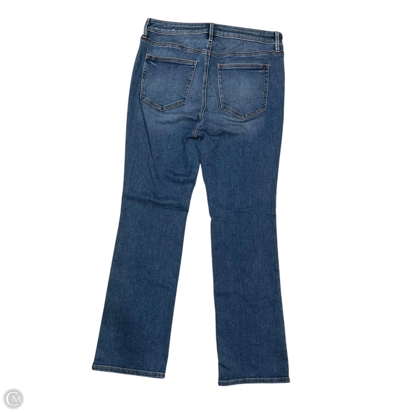 Jeans Straight By Ann Taylor In Blue Denim, Size: 10