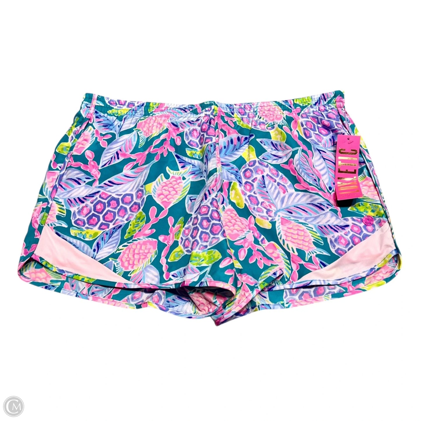 Shorts Designer By Lilly Pulitzer In Teal, Size: L