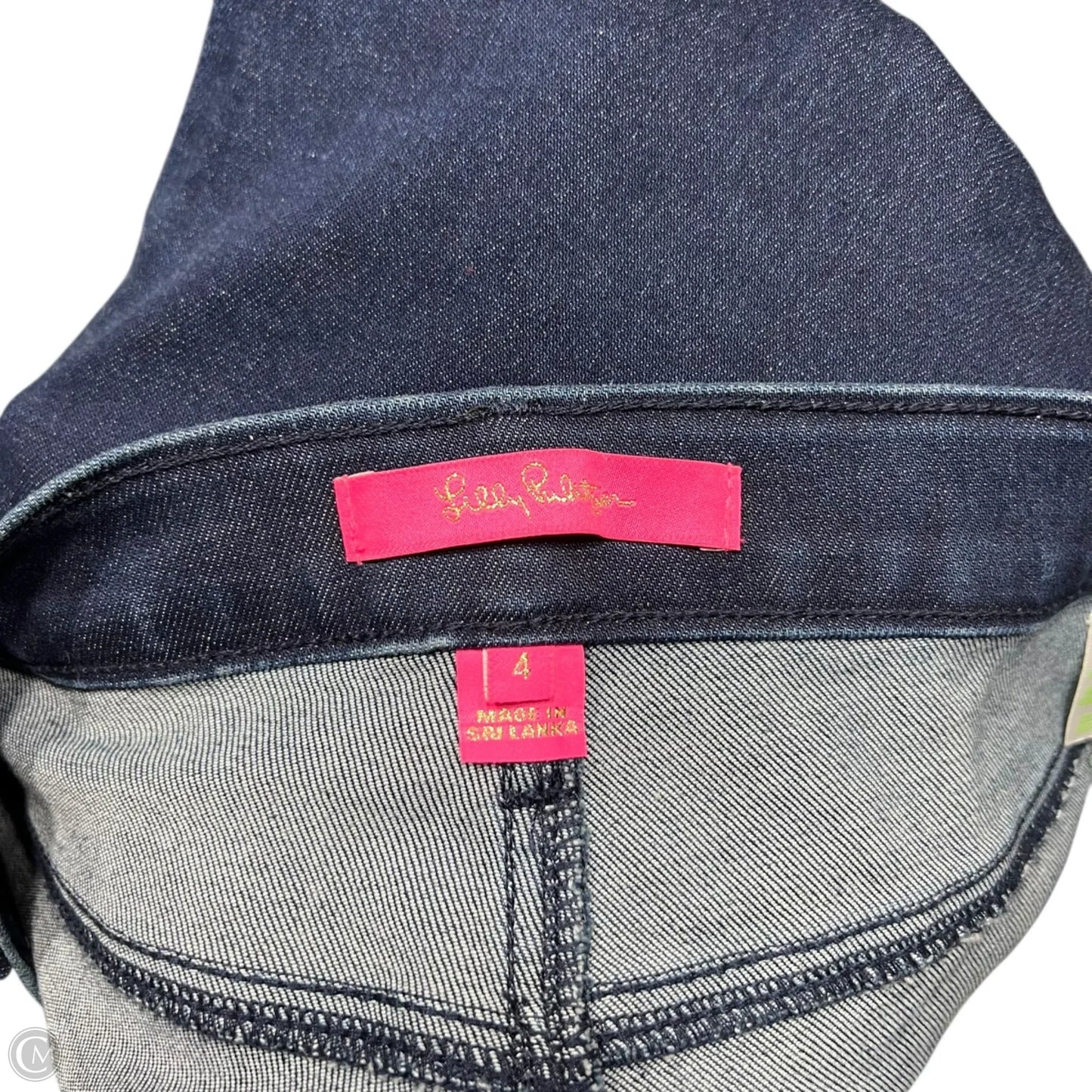 Jeans Designer By Lilly Pulitzer In Blue Denim, Size: 4