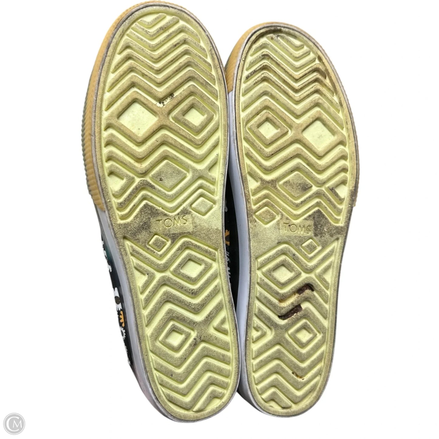 Shoes Sneakers Platform By Toms In Floral Print, Size: 12