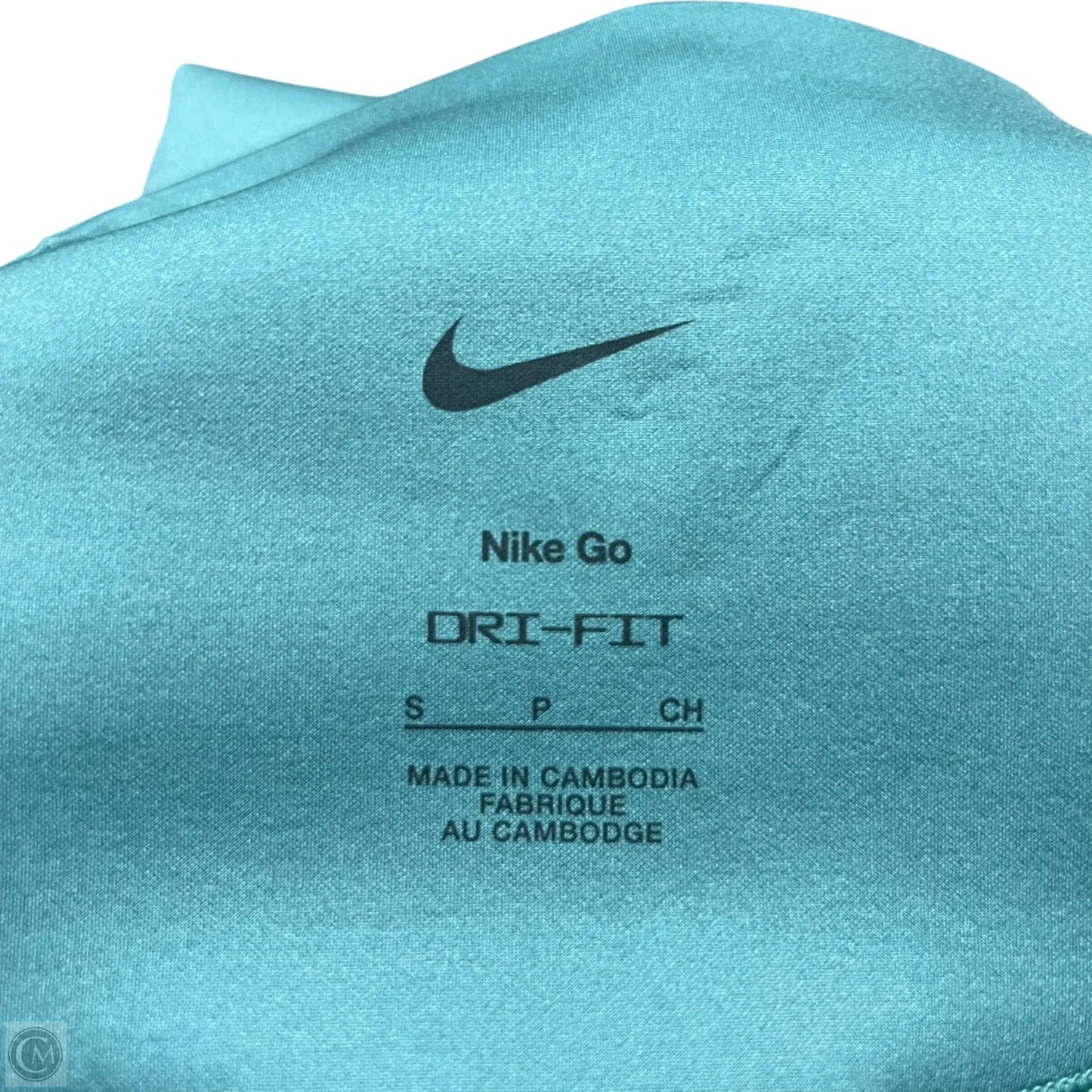 Athletic Leggings By Nike In Green, Size: S
