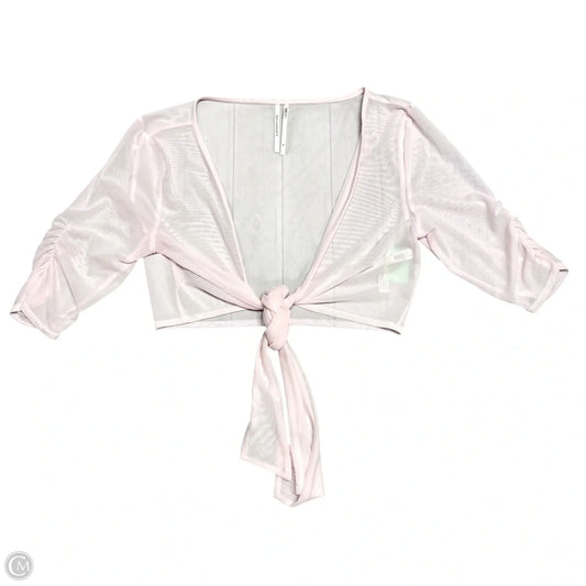 Cardigan By Anthropologie In Pink, Size: M