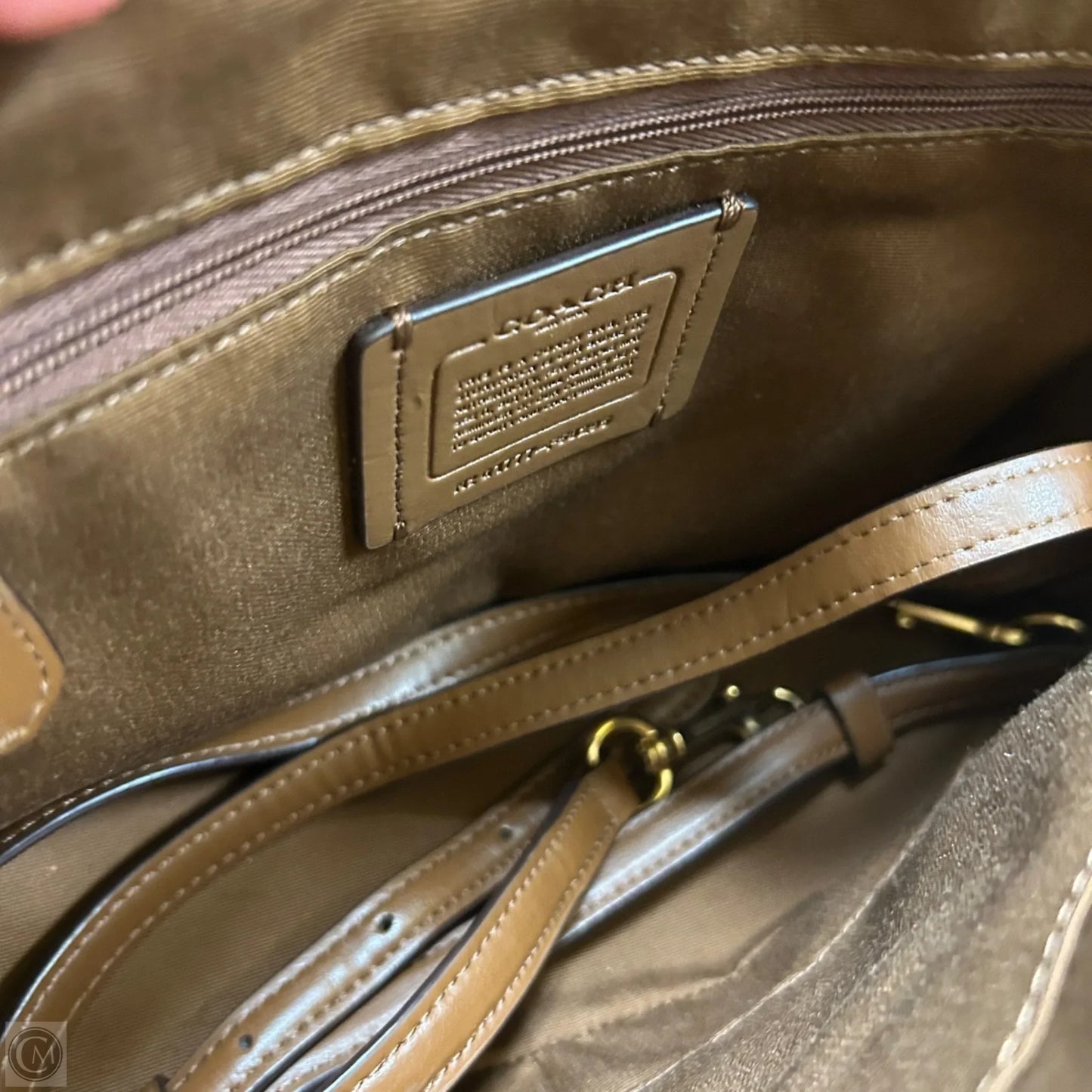 Crossbody Designer By Coach, Size: Small