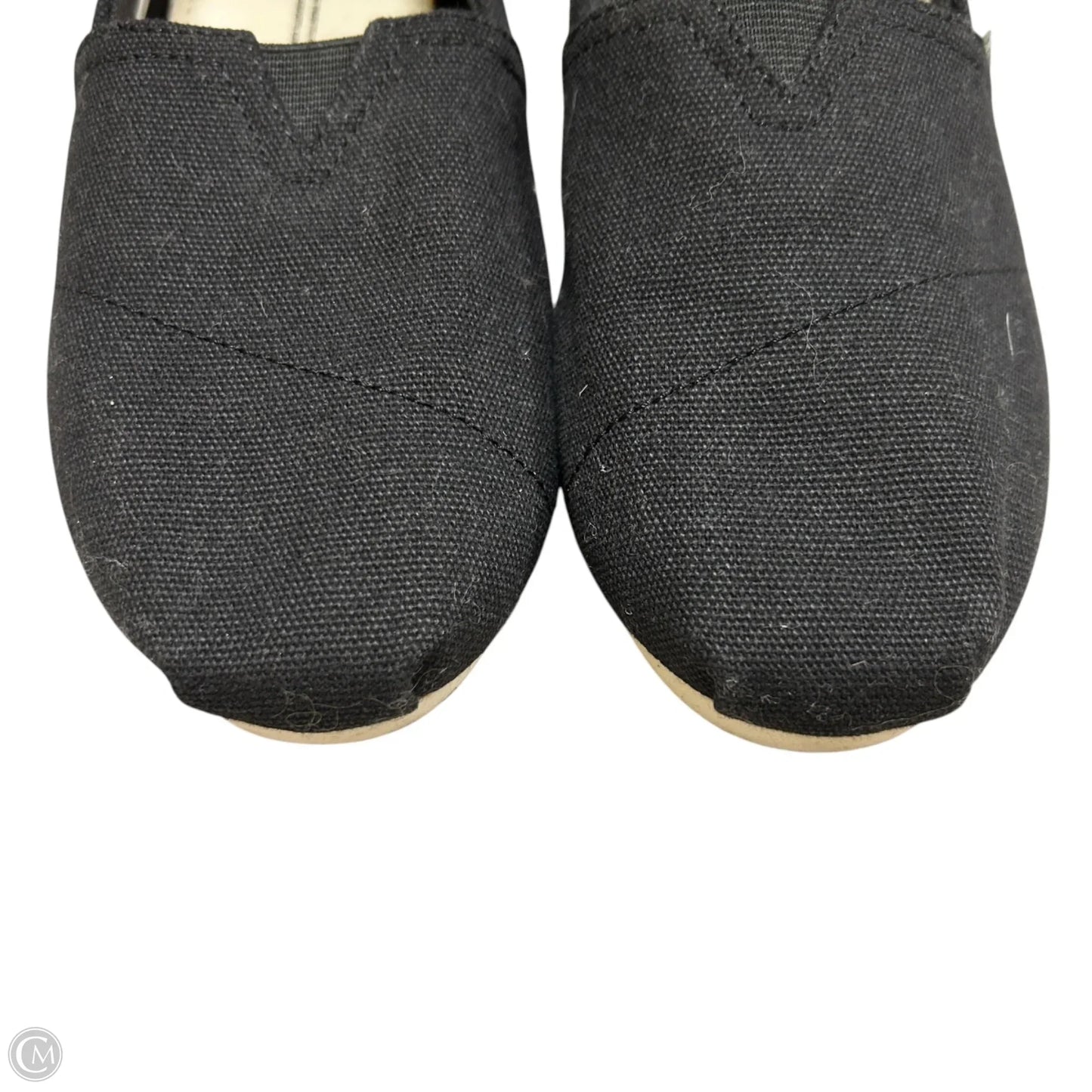 Shoes Flats By Toms In Black, Size: 5.5