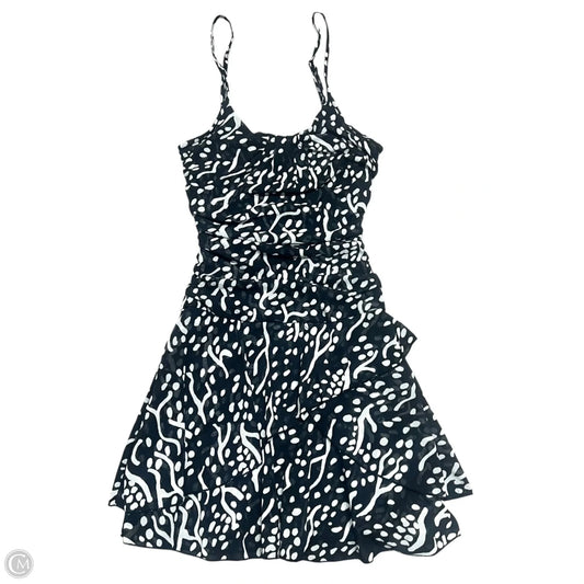 Dress Designer By Diane Von Furstenberg In Black & White, Size: Xs