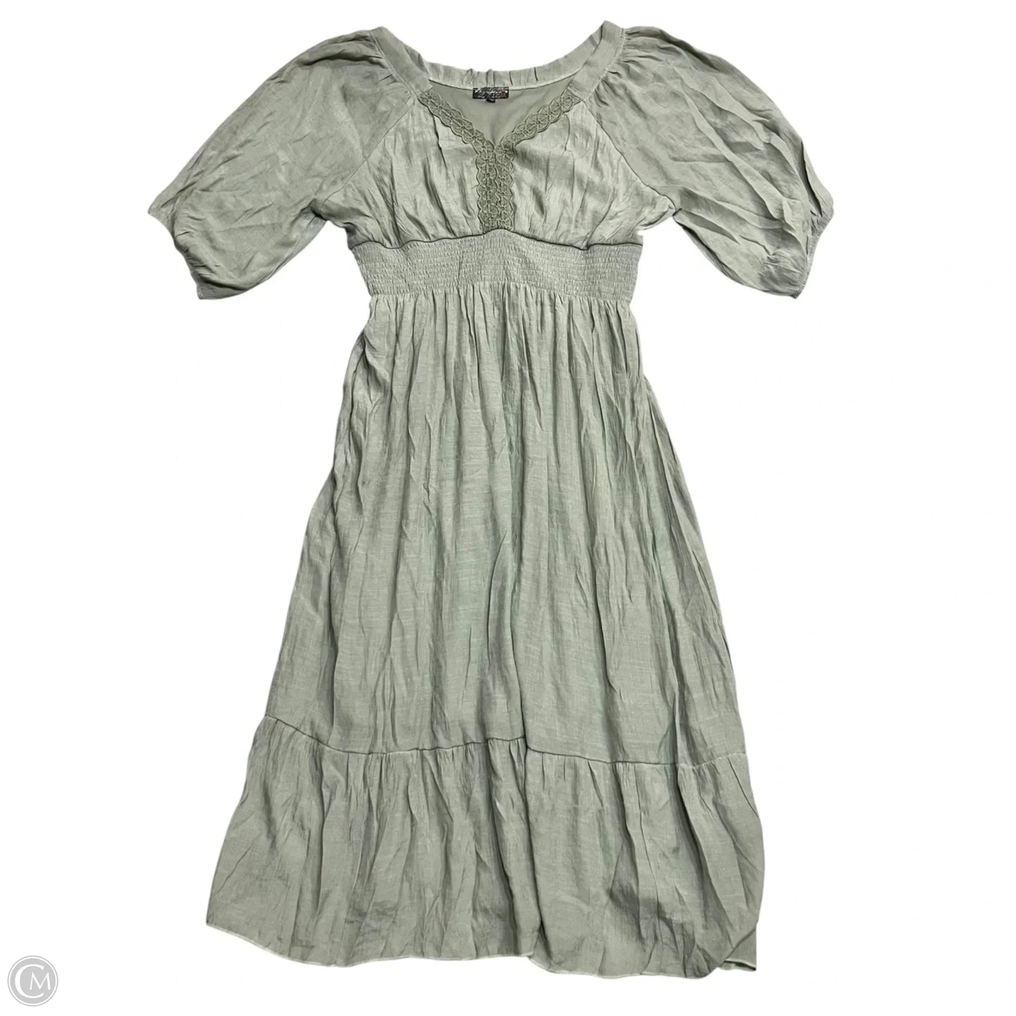 Dress Casual Maxi By Glee In Green, Size: 3x