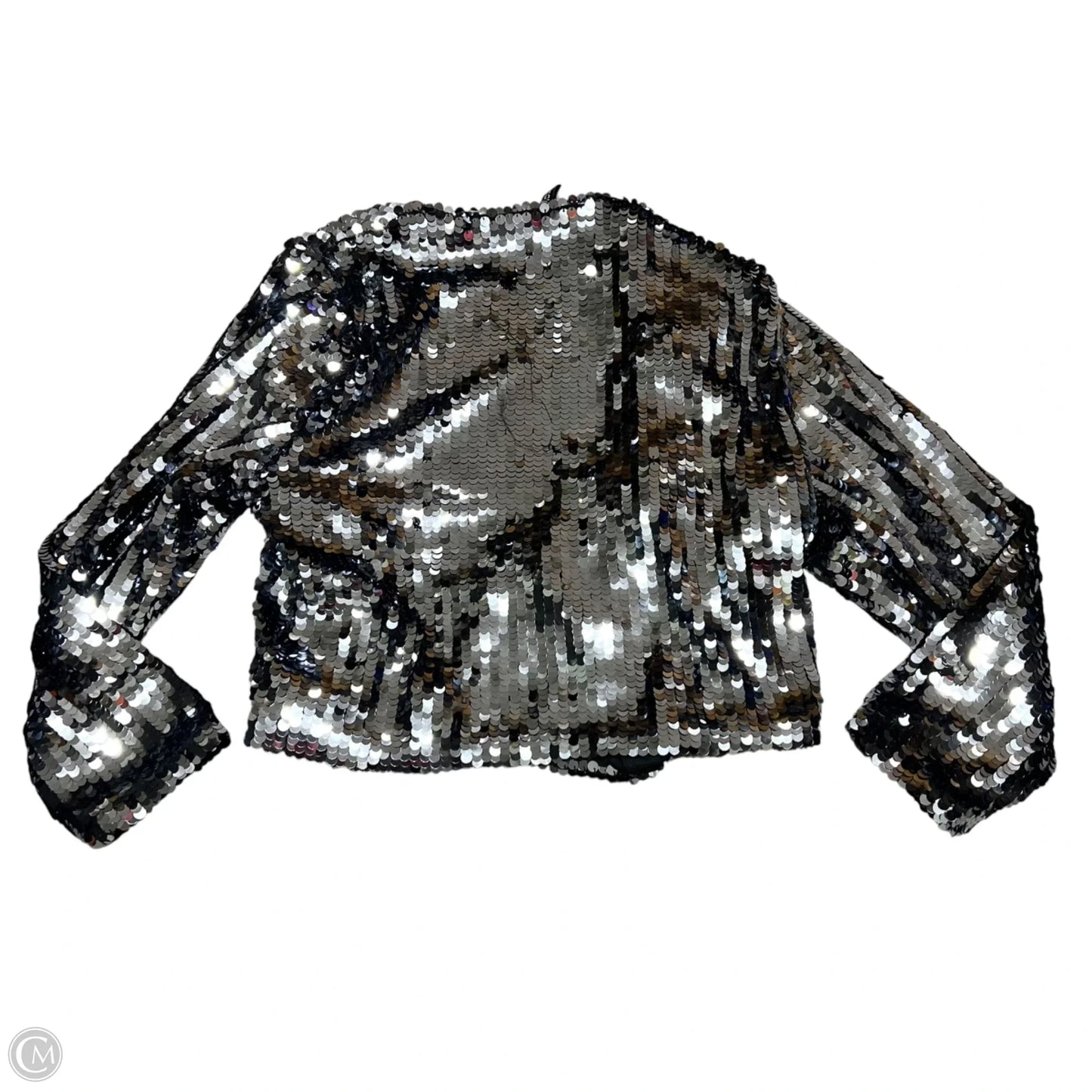 Blazer By Divided In Silver, Size: M