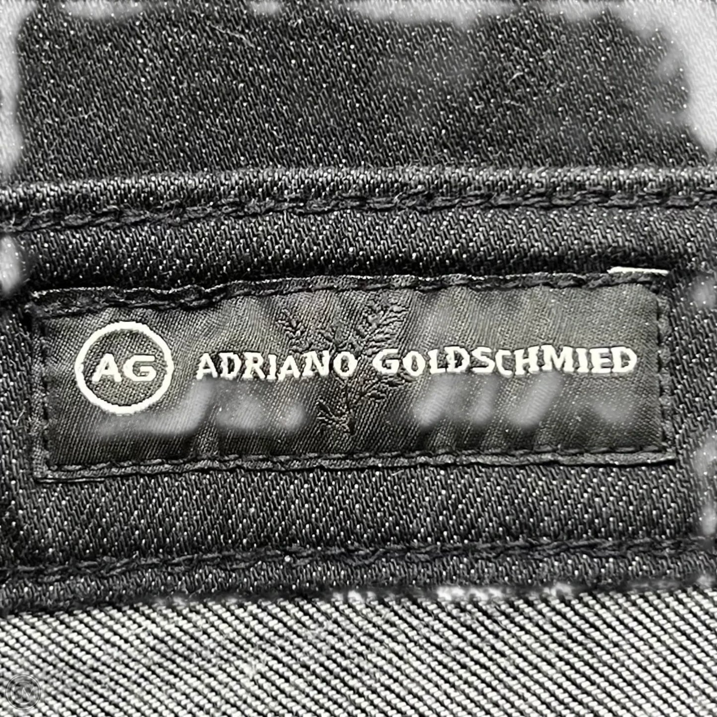 Jeans Skinny By Adriano Goldschmied In Black, Size: 8