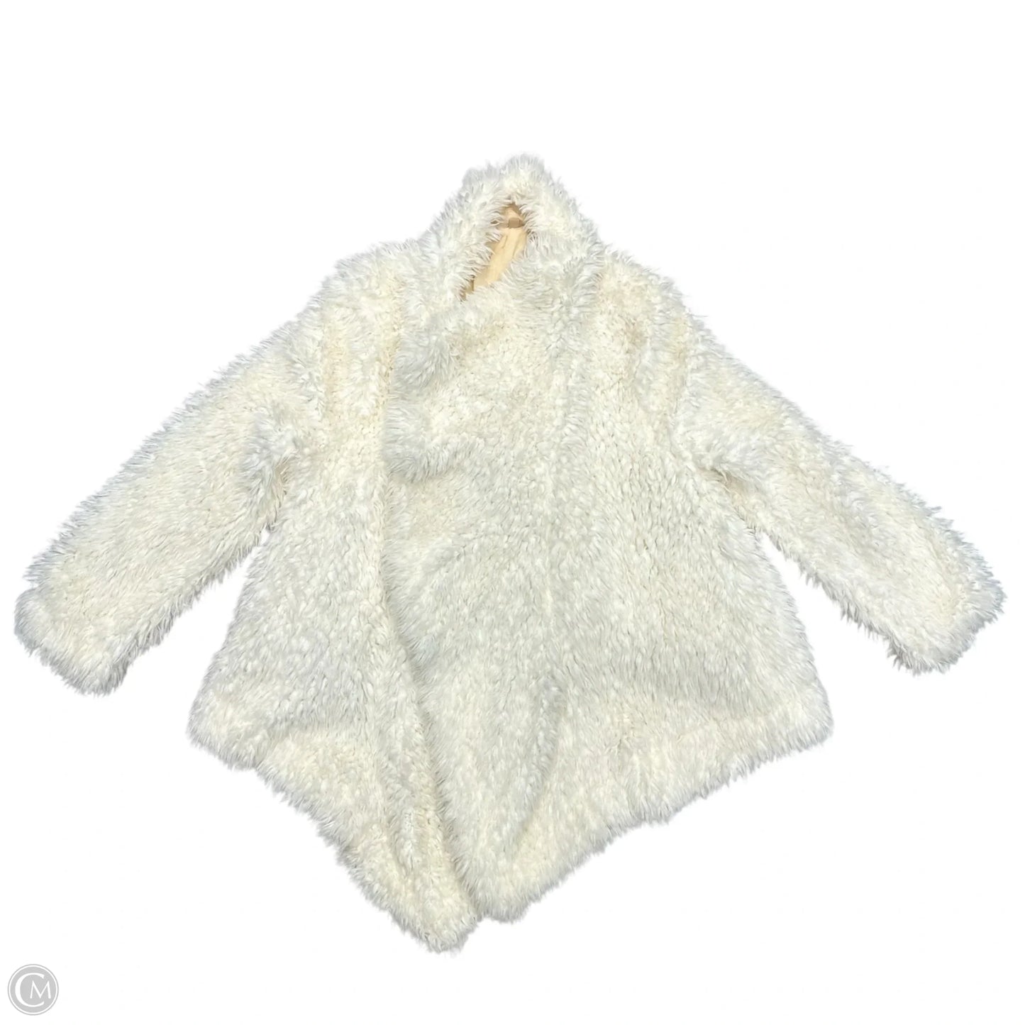 Coat Faux Fur & Sherpa By Free People In Cream, Size: L
