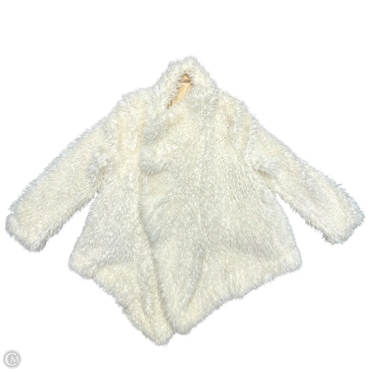 Coat Faux Fur & Sherpa By Free People In Cream, Size: L