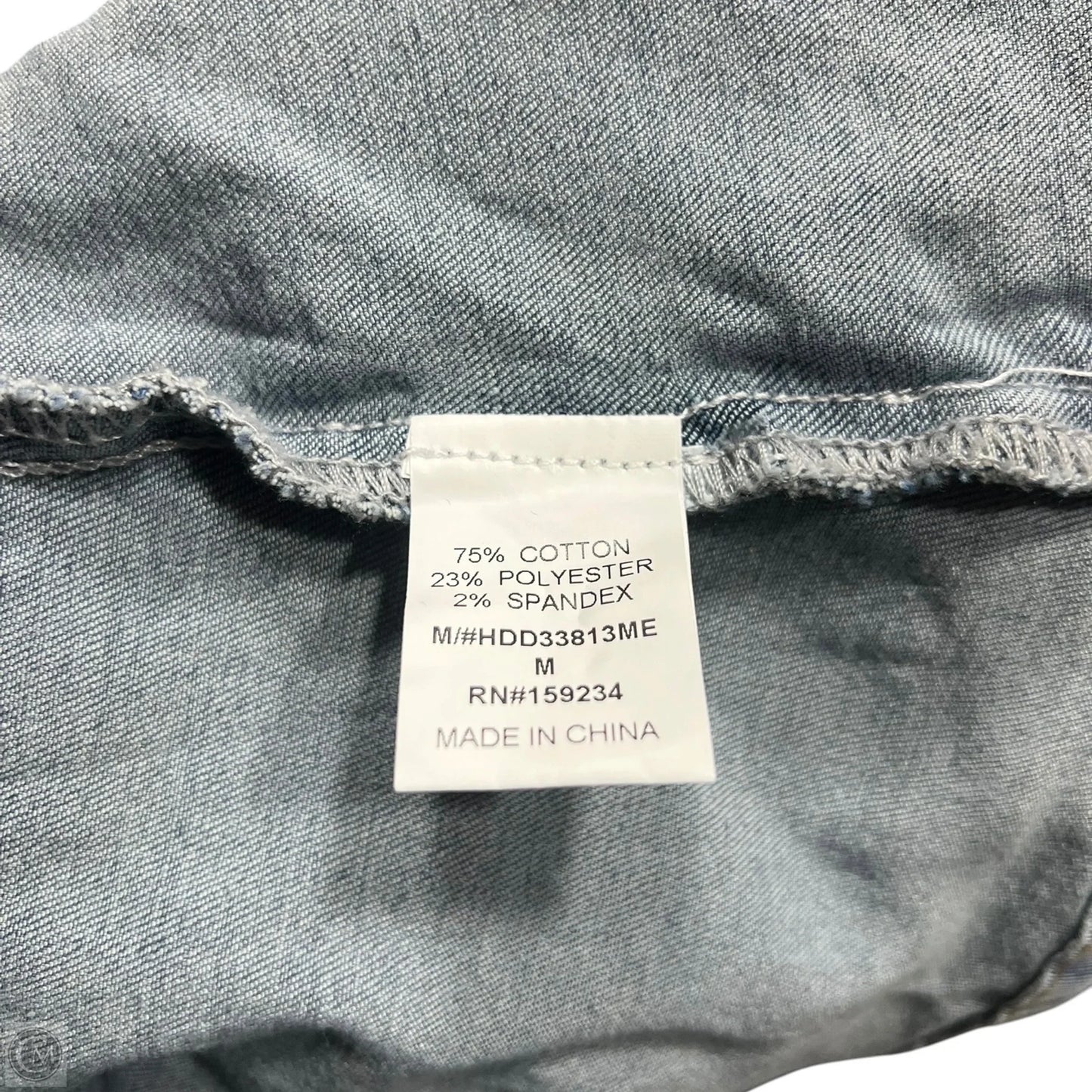 Dress Casual Midi By Hot & Delicious In Blue Denim, Size: M
