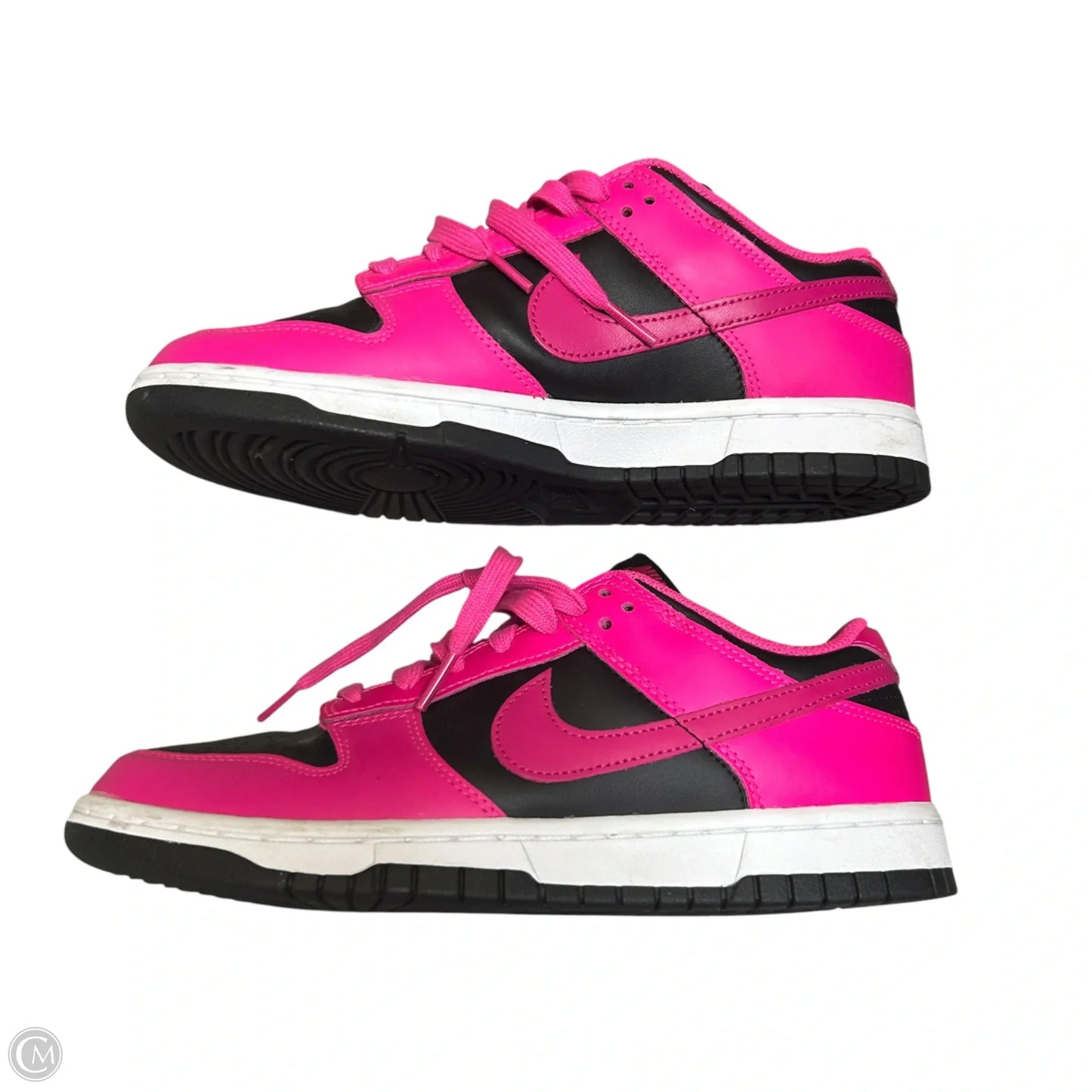 Shoes Sneakers By Nike In Black & Pink, Size: 9