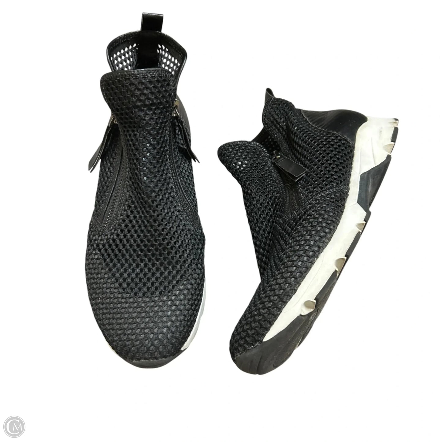 Shoes Athletic By All Black In Black, Size: 7.5