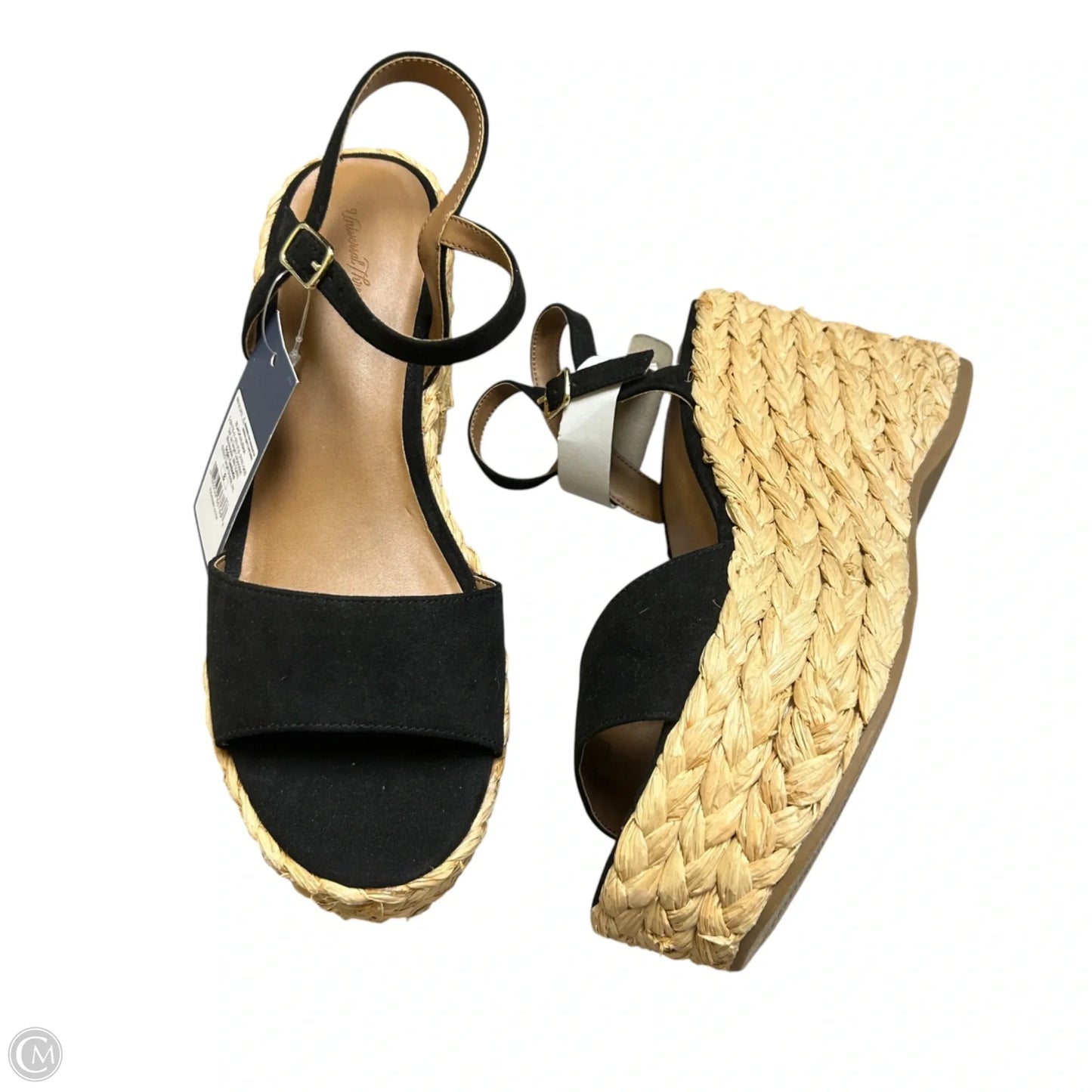 Shoes Heels Block By Universal Thread In Black, Size: 8