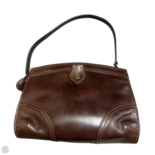 Handbag Leather By Brooks Brothers, Size: Small