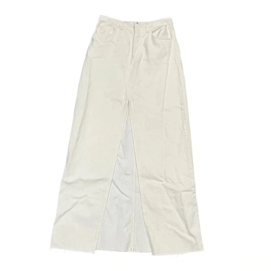 Skirt Maxi By Favorite Daughter In Cream, Size: 4