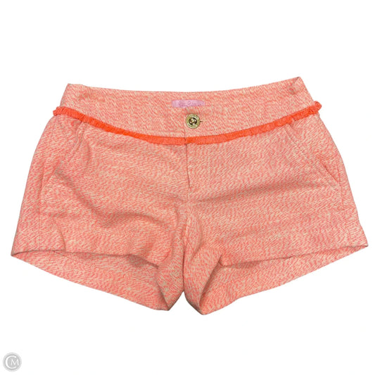 Shorts Designer By Lilly Pulitzer In Orange, Size: 0p