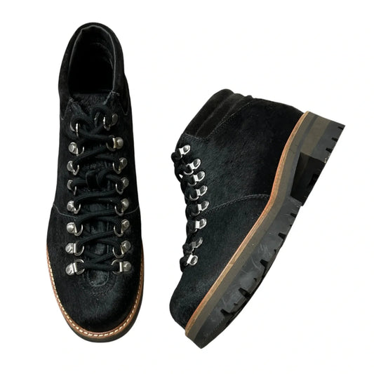 Boots Ankle Heels By Clarks In Black, Size: 9.5