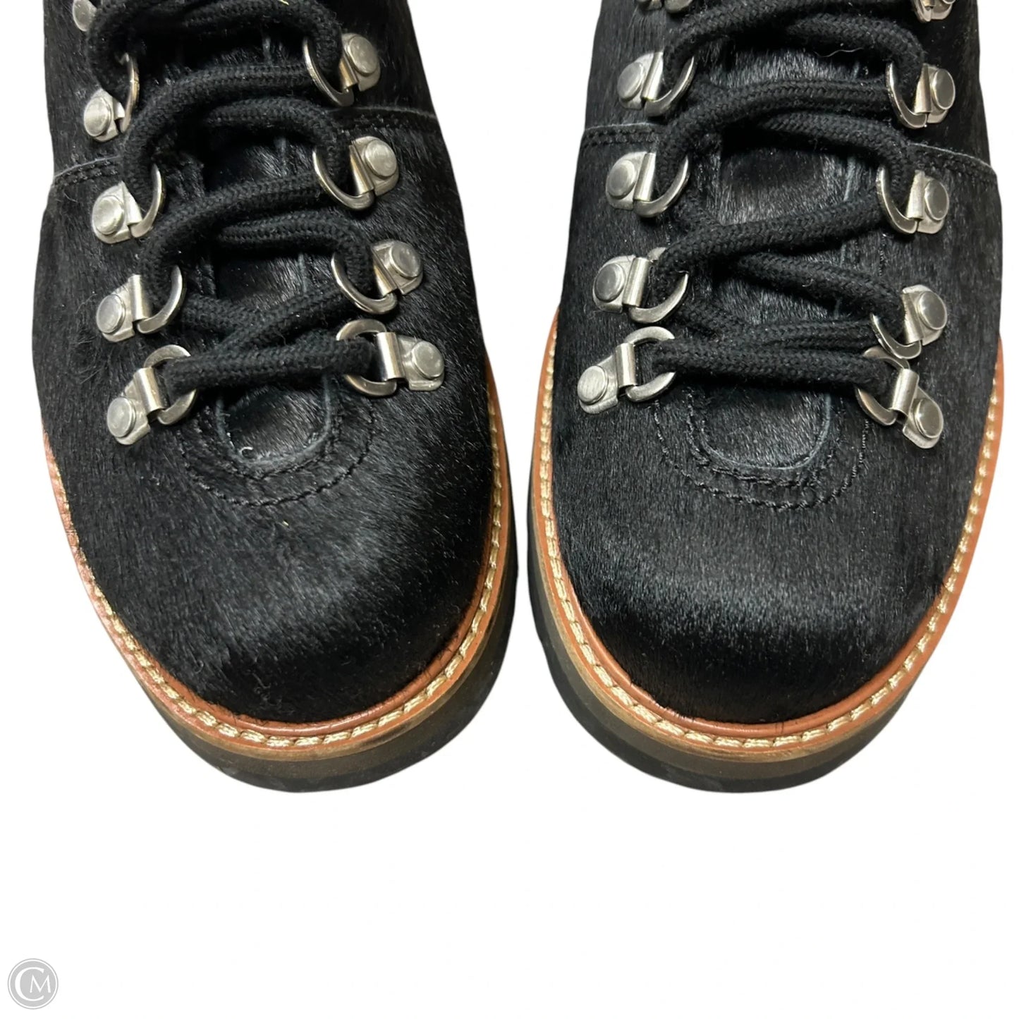 Boots Ankle Heels By Clarks In Black, Size: 9.5