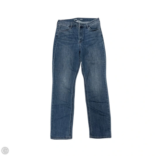 Jeans Straight By Old Navy In Blue Denim, Size: M