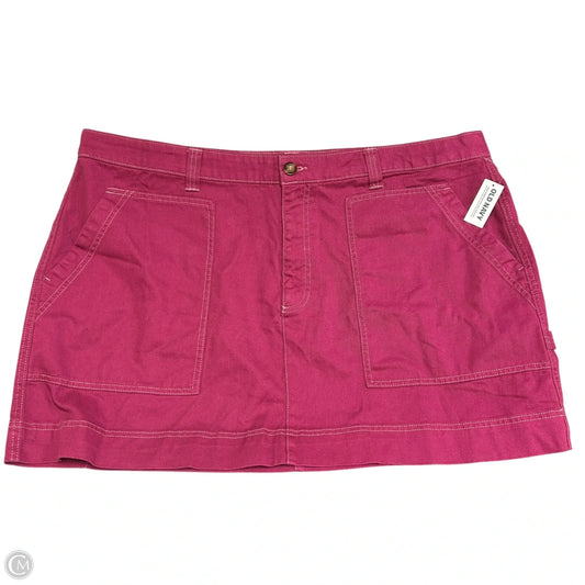 Skirt Maxi By Old Navy In Pink, Size: 3x