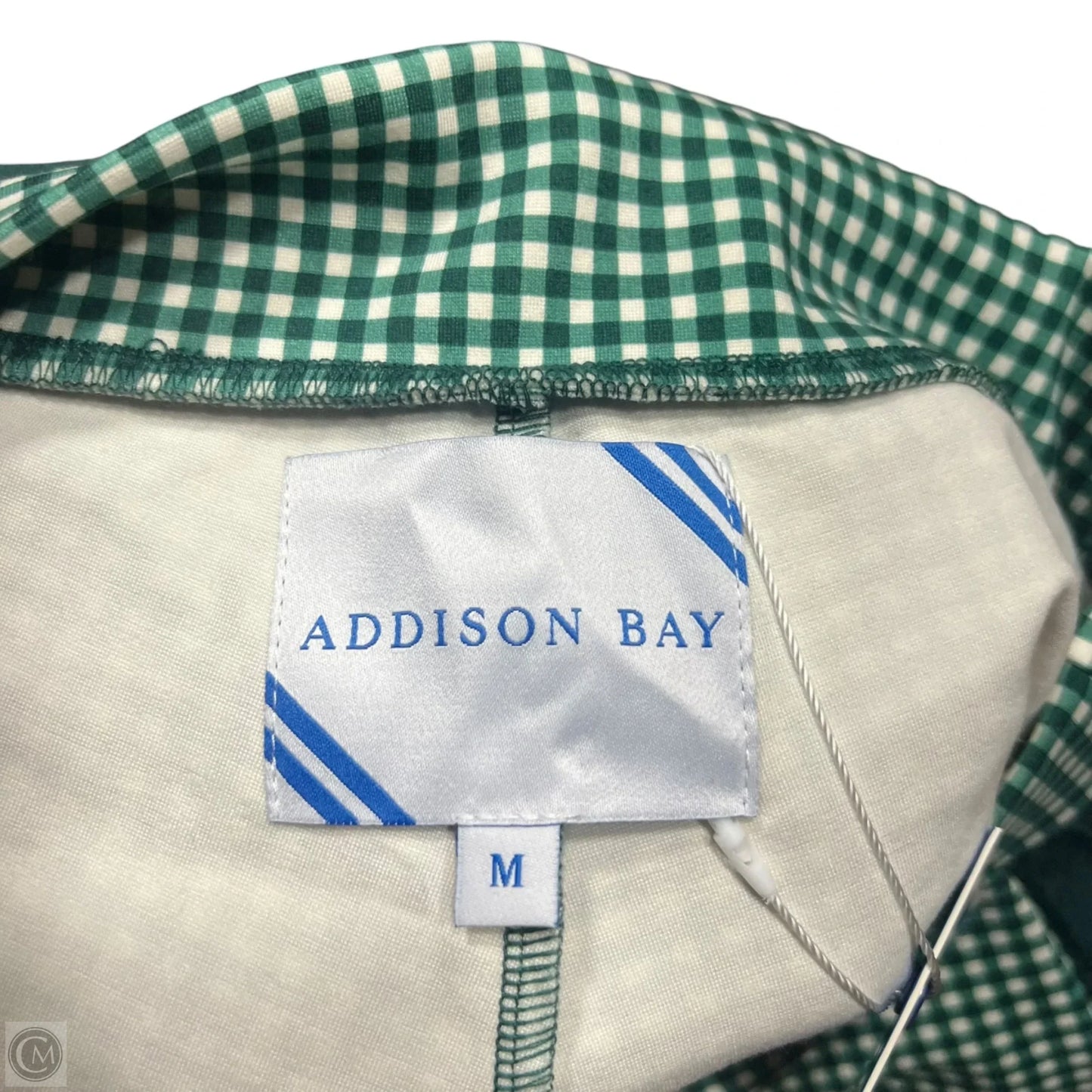 Pants Set 2pc By Addison Bay In Green & White, Size: M
