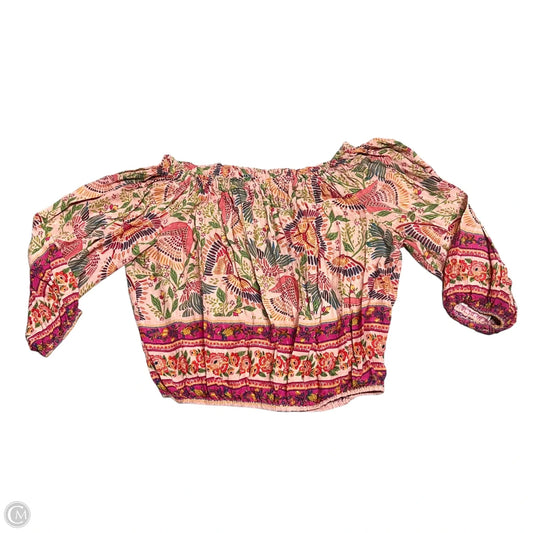 Top Long Sleeve By Cynthia Rowley In Multi-colored, Size: S