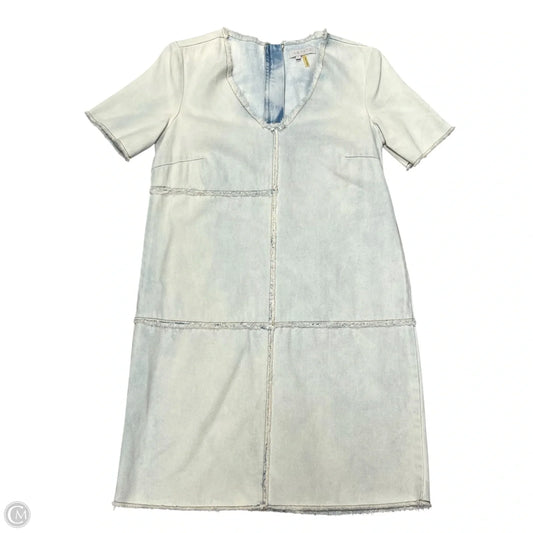 Dress Casual Midi By 1.state In Blue Denim, Size: Xs