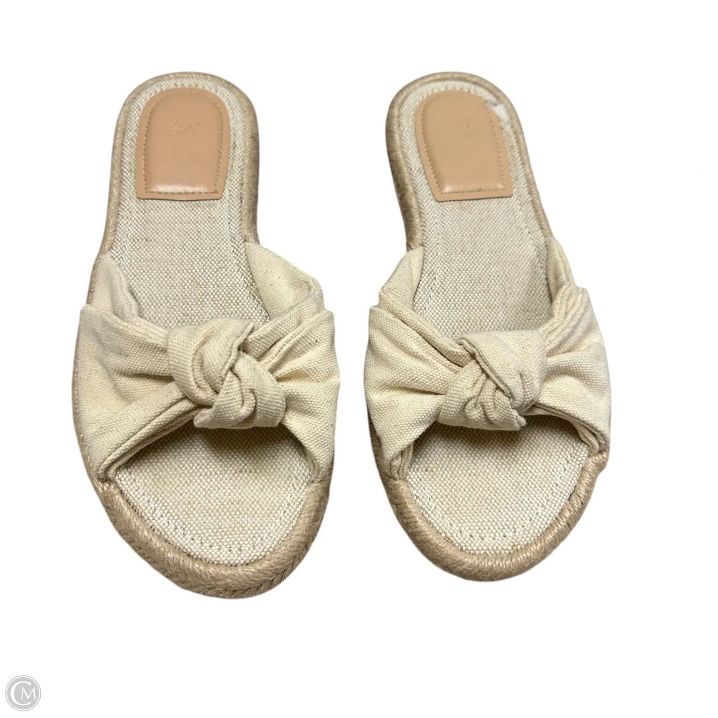 Sandals Flats By H&m In Tan, Size: 7.5