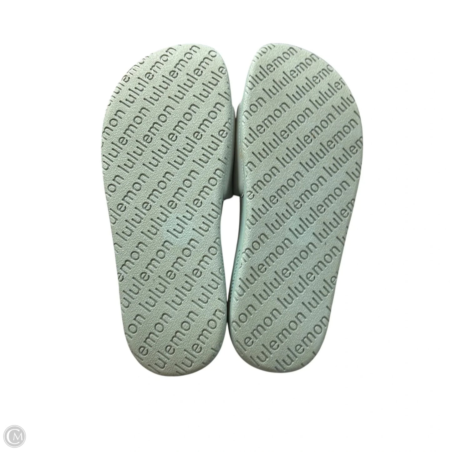 Sandals Flats By Lululemon In Green, Size: 7