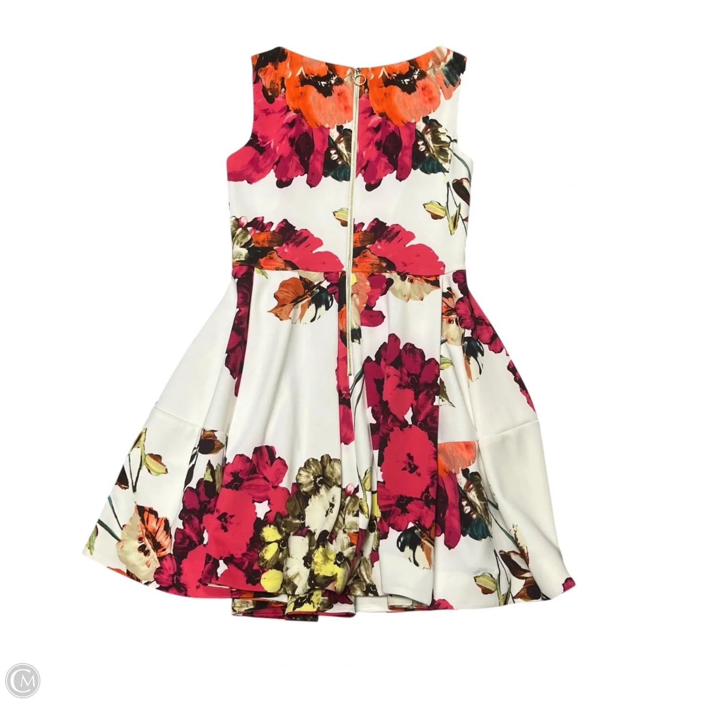 Dress Work By Just Taylor In Cream, Size: 6