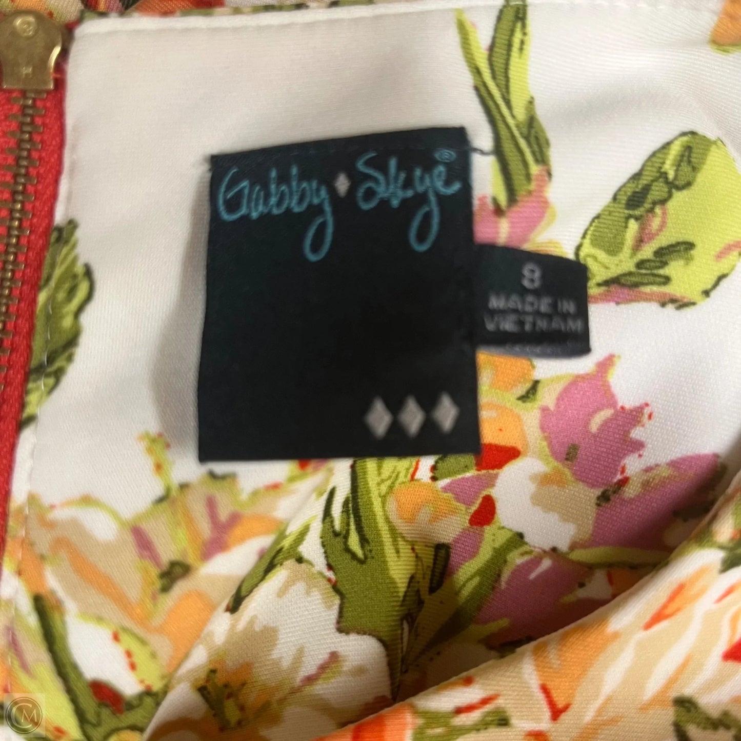 Dress Work By Gabby Skye In Cream, Size: 8