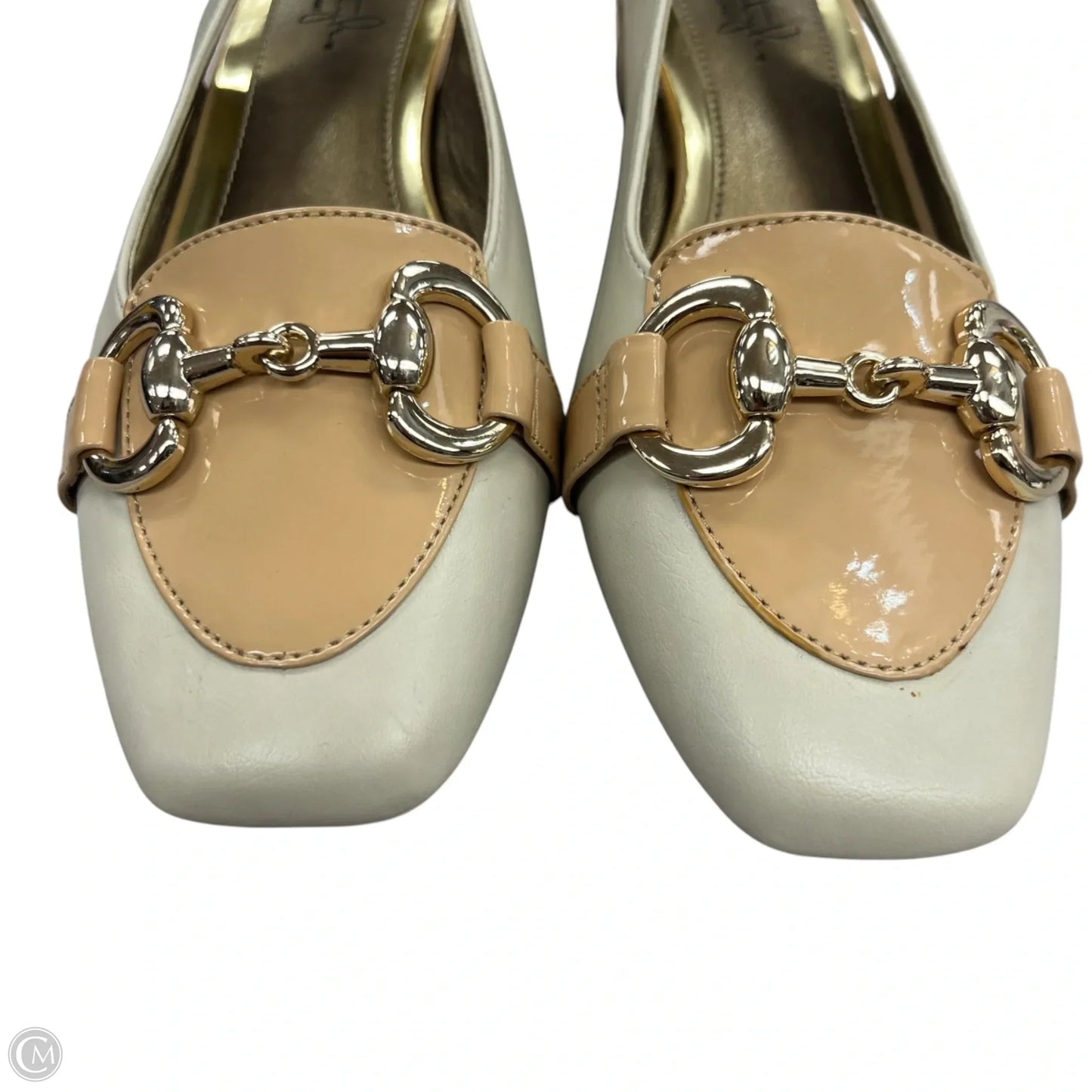 Shoes Heels Kitten By Hush Puppies In Beige, Size: 9