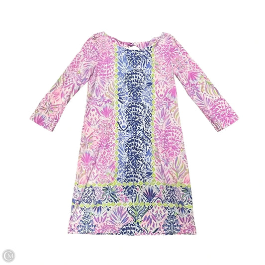 Dress Designer By Lilly Pulitzer In Pink & Purple, Size: S