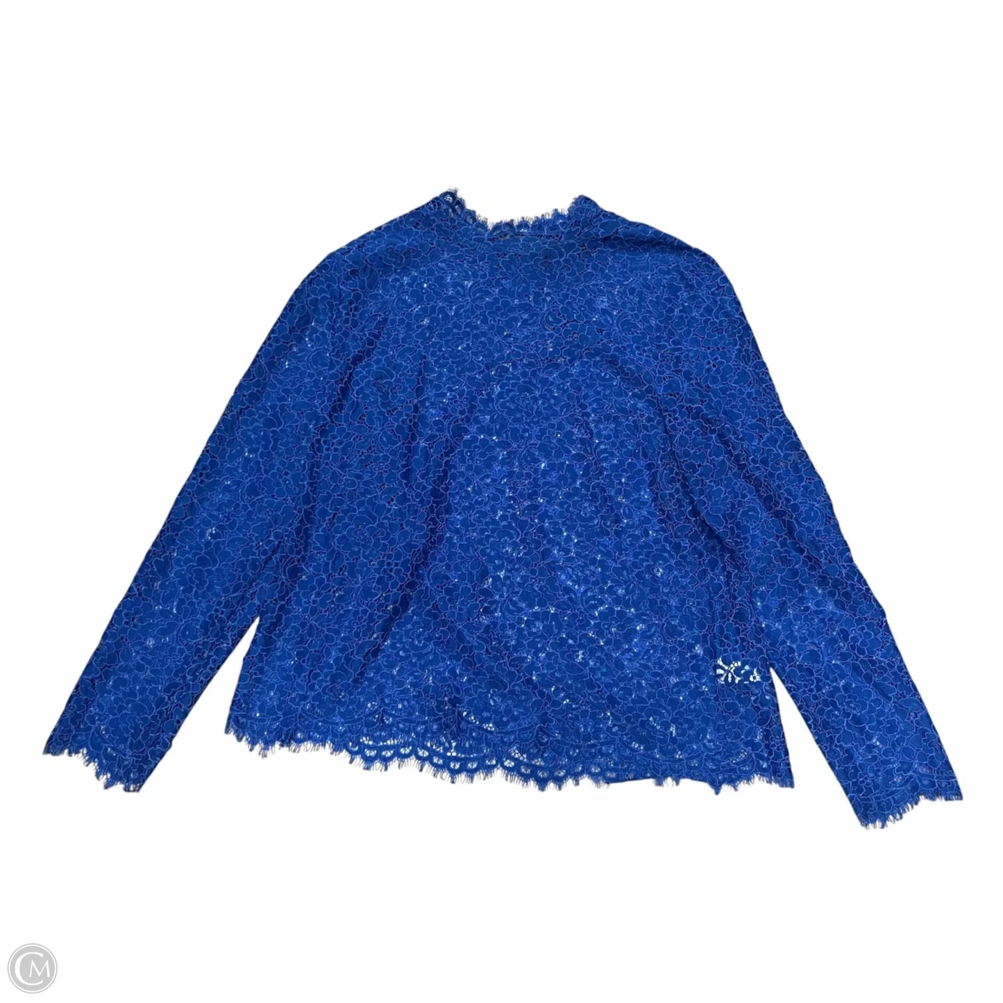 Top Long Sleeve By J. Crew In Navy, Size: L